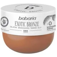 Gelatina Bronce Intenso Coco F0 Babaria, Tarro 300 Ml