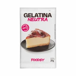 Gelatina Neutra en Láminas Foodsy 0.02 KG