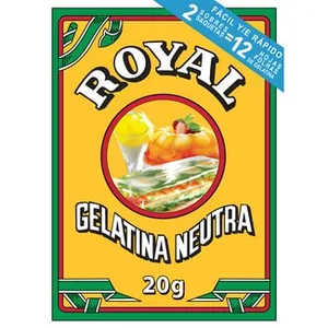 Gelatina Neutra en Polvo  Royal 20 G