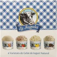 Gelats Iogurt Variats la Fageda, Pack 4x125 Ml
