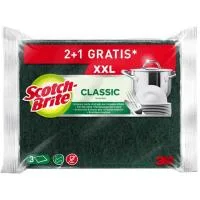 Estropajo Gigante Fibra Verde Scotch-brite, Pack 3 Uds