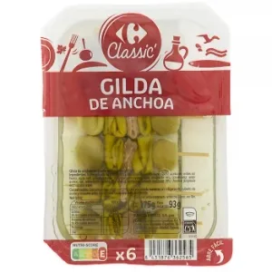 Gilda de Anchoa Classic Carrefour 6 Ud.