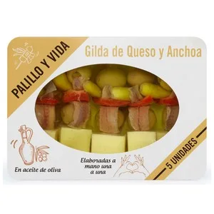 Bokeo Gilda de Queso y Anchoa 130 Gr. 120 G