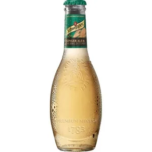 Ginger Ale & Jengibre Intenso (envase de Vidrio) Schweppes Premium Mixers