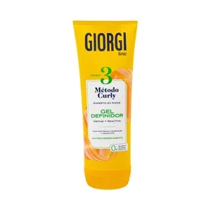 Giorgi Método Curly Paso 3 Gel Definidor y Reactivador, Anti-encrespamiento 250 Ml.