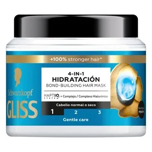 Gliss Aqua Revive de Schwarzkopf Mascarilla Capilar para una Sensación de Hidratación Profunda 400 Ml.