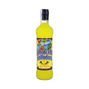 Golfodoro Licor de Limón (limoncello) de Origen Italiano y Elaborado de Forma Tradicional Golfodoro Botella de 70 Cl. 700 ML
