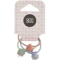 Goma para el Pelo Mini Motivo Infantil Annaba, Pack 3 Uds