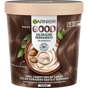 Good Tinte Castaño Café Nº 5.0 Coloración Permanente con Manteca de Karité sin Amoniaco Garnier
