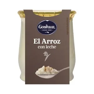 Goshua Arroz con Leche con un Toque de Canela y Limón,  sin Gluten 140 G.