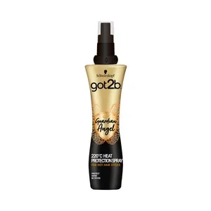 Got2b Spray Protector del Calor (hasta 220 ºc) para Peinados con Plancha o Secador Got2b Guardian Angel de Schwarzkopf 200 Ml.