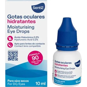 Gotas Oculares Hidratantes Apto para Lentes de Contacto Senti2
