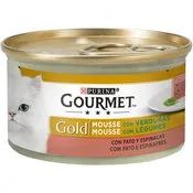 Gourmet Gold Mousse Pato/espinacas