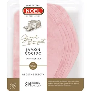 Gran Bouquet Jamón Cocido Extra en Lonchas sin Gluten sin Lactosa Noel 140 G