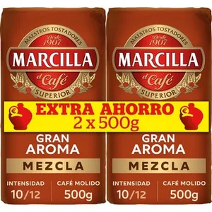 Gran Aroma Café Molido Mezcla Pack 2 Marcilla
