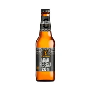 Cruzcampo Gran Reserva Cerveza Rubia 100% Malta Botella de 33 Cl. 330 ML