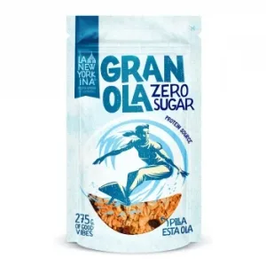 Granola Born 2 Run la Newyorkina Cero Azúcar Añadido 275 G.