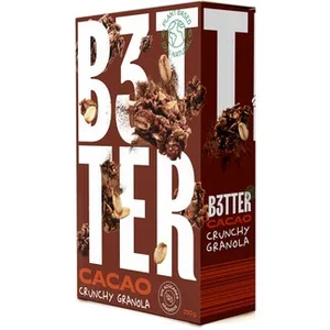 Granola Crujiente de Cacao sin Azúcares Añadidos  B3tter 300 G