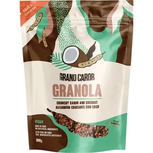 Granolas de Algarroba Crujiente con Coco Veganas Grand Carob