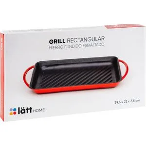 Grill Rec.hierro Fundido 26x22cm 1 u