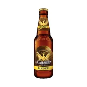 Grimbergen Blonde Cerveza Belga Botella de 33 Cl. 330 ML