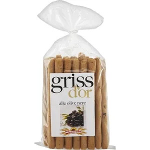 Griss D'or Grissinis con Aceitunas Negras Panealba