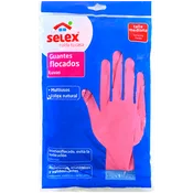 Guante Manos Rosa Selex Talla Mediana