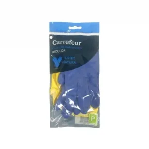 Guante Reforzado de Látex Carrefour  P 2 Ud - Bicolor