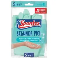 Guante Segunda Piel Talla Pequeña Spontex, Paquete 1 Par