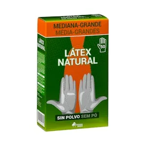 Guantes de Látex Bosque Verde Talla Mediana-grande 1 UD