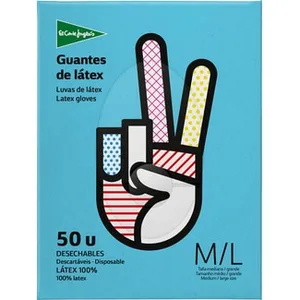 Guantes Desechables de Látex Talla Mediana-grande el Corte Ingles