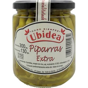 Guindillas Piparras Extra Selección  Ubidea 130 G