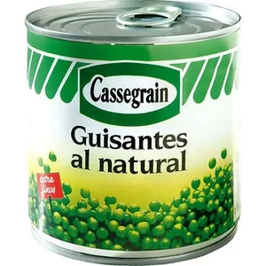 Guisantes al Natural Extrafinos Cassegrain