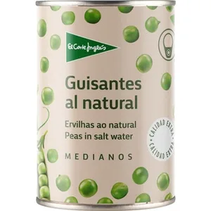 Guisantes al Natural Medianos el Corte Ingles