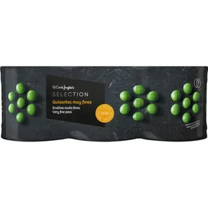 Guisantes al Natural Muy Finos Pack 3 el Corte Ingles Selection