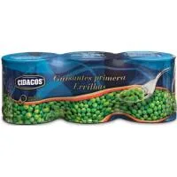 Guisantes Cicados, Pack 3x120 G