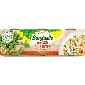 Guisantes Lata Pack de 3 3 X 65 Gr