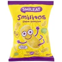 Gusanitos de Maíz Ecológico Smileat, Bolsa 38 G