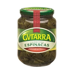 Gvtarra Espinacas de Calidad Extra Frasco de 425 G.