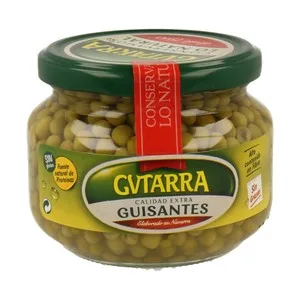 Gvtarra Guisantes Muy Finos de Calidad Extra Frasco de 215 G.