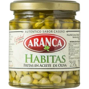 Habitas Fritas en Aceite de Oliva Aranca