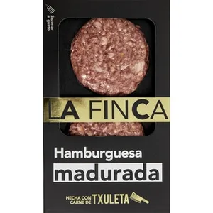 Hamburguesa Madurada Hecha con Carne de Txuleta 2 Unidades la Finca