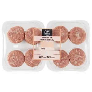 Hamburguesa Mini Mixta Carrefour el Mercado 8x35 G