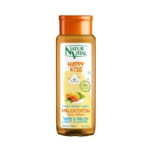 Natur Vital Happy Kids Champú Aroma Melocotón , para Cabellos Infantiles y Delicados 300 Ml.