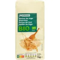 Harina de Trigo Ecológica Eroski Bio/eco, Paquete 1 Kg