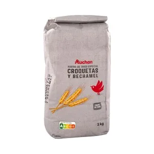 Producto Alcampo Harina de Trigo Especial para Croquetas y Bechamel 1 Kg. 1000 G