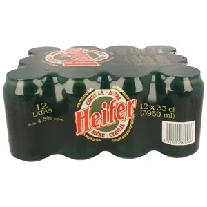 Heifer Cerveza Pack de 12 Latas de 33 Cl. 3960 ML