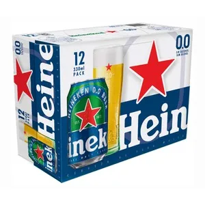 Heineken Cervezas 0,0 % Pack 12 Uds. X33 Cl. 3960 ML