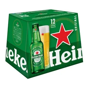 Heineken Cervezas Botella Pack de 12 Uds de 25 Cl. 3000 ML