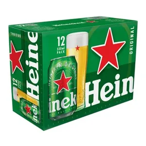 Heineken Cervezas Pack de 12 Latas de 33 Cl. 3960 ML